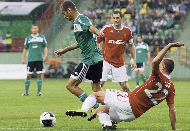 Marcus w meczu z Wisłą Kraków