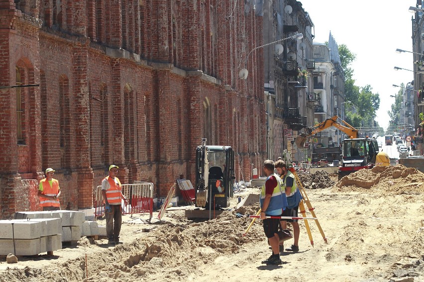 Remont Gdańskiej w Łodzi. Skrzyżowanie z Ogrodową otwarte na...