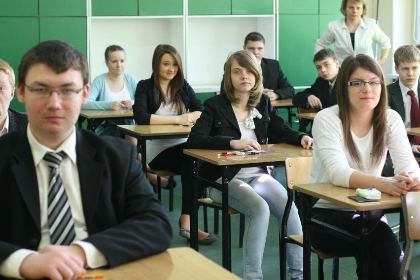 Egzamin gimnazjalny w Chorzowie