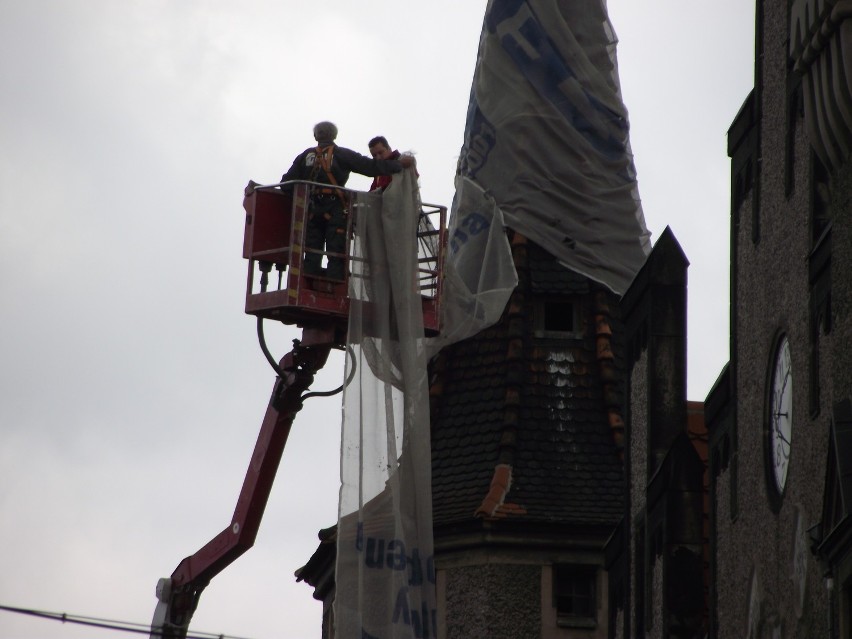 Wałbrzych: Rozpoczyna się remont ratusza. Inwestycja obejmie m.in. remont dachu