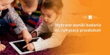 Cyfryzacja w przedszkolach: nowe wyzwania i perspektywy —  KOMUNIKAT Z BADAŃ