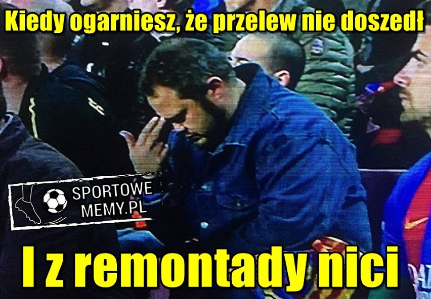 MEMY Barcelona - Juventus. Tym razem nie było remontady,...