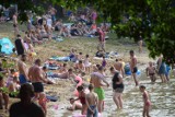 Tak było latem. Upalna niedziela na plaży w Jankowie Dolnym. Tęsknicie za tym czasem?