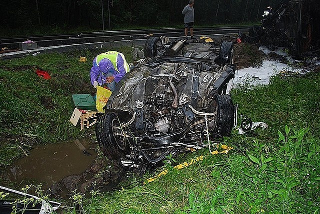 Kierowca passata zginął pod kołami TIR-a