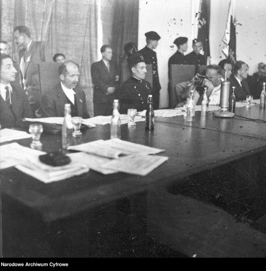 Konferencja w Szczecinie w sprawie Ziem Odzyskanych. 1948 r.