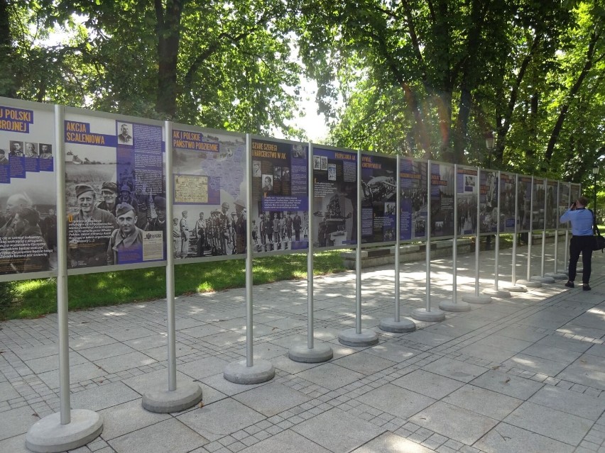 Była fenomenem na skalę światową. Interesująca wystawa o Armii Krajowej na Skwerze imienia Stefana Żeromskiego w Kielcach