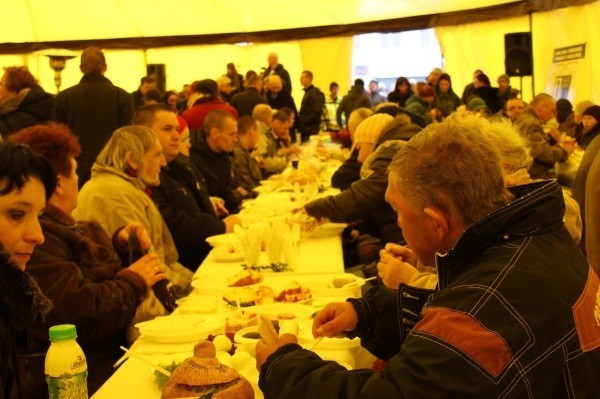 Byli na największym w mieście śniadaniu