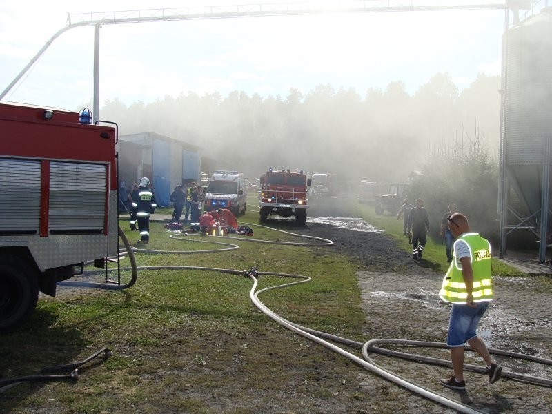 Tragiczny pożar w Ostródzie - zdjęcia