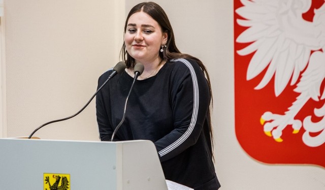 Amelia Łaszewska reprezentuje Malbork w Młodzieżowym Sejmiku Województwa Pomorskiego