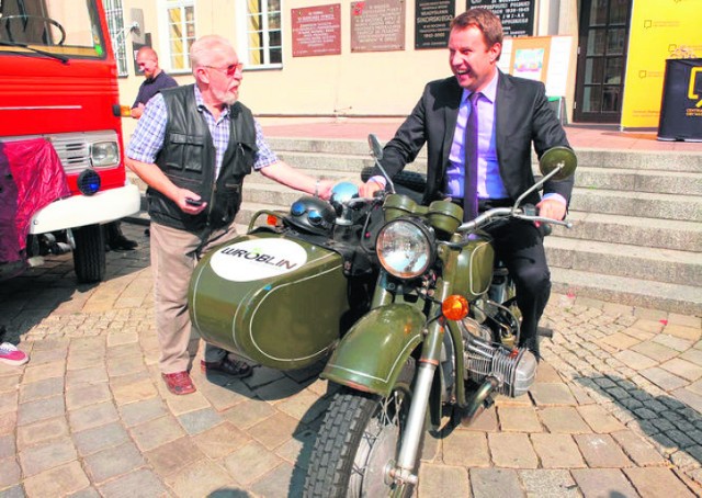 Na imprezę przyjedzie też zabytkowy motocykl z dzielnicy Wróblin. W zeszłym roku testował go prezydent Opola
