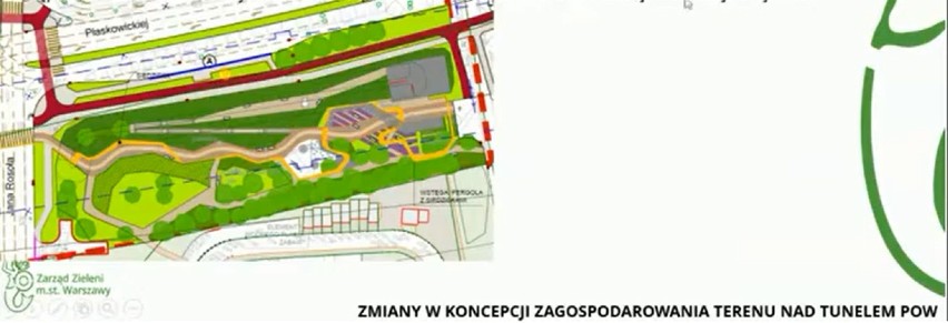Co z parkiem nad POW na Ursynowie? Budowę zaplanowano na lata 2023-23. „Brakuje 2-3 mln złotych”