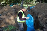 W tczewskim parku ekshumują szczątki niemieckich żołnierzy