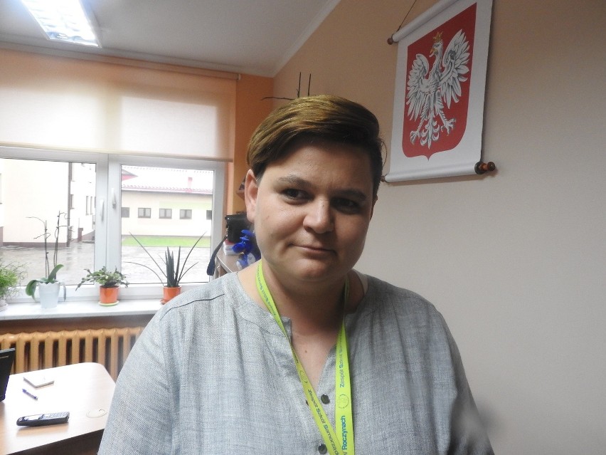 Magdalena Kubalka-Pluta, dyrektor szkoły w Roczynach,...
