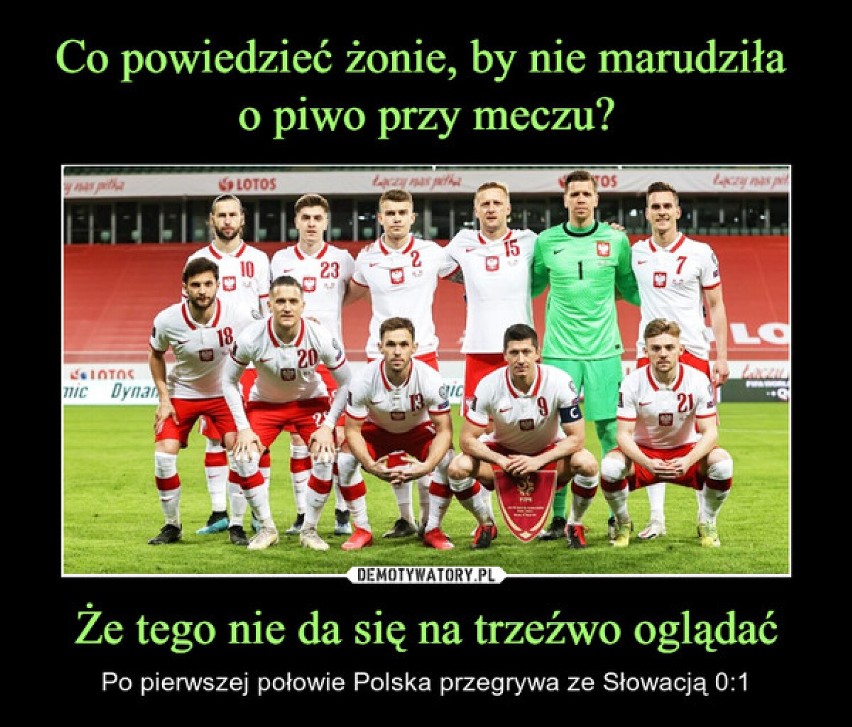 Memy po meczu Polska - Słowacja na Euro 2020