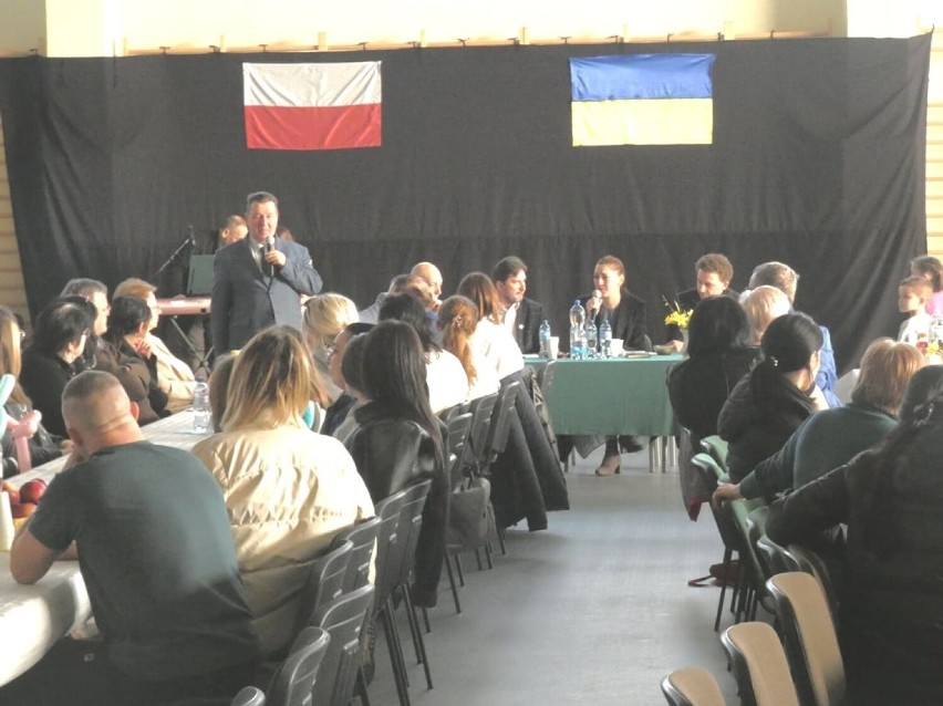 Polsko-ukraińskie spotkanie integracyjne w Szamocinie