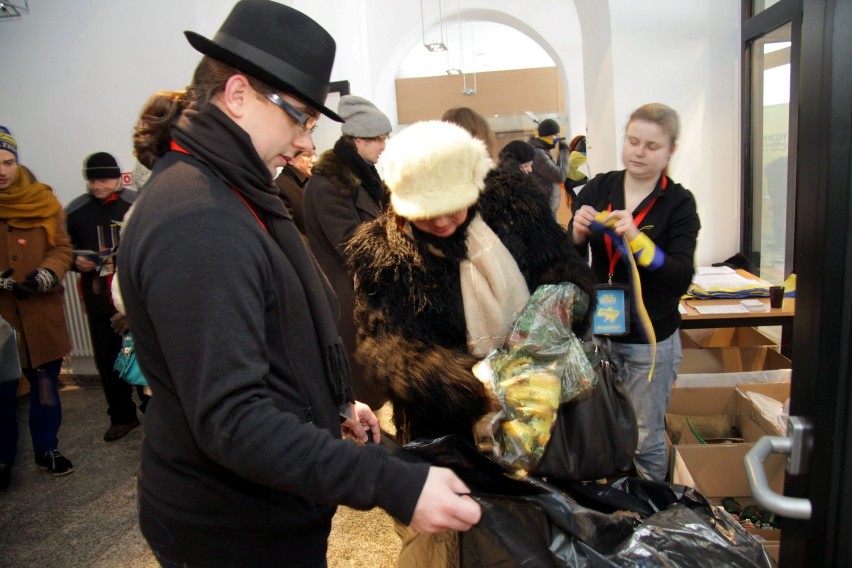 W Lublinie trwa zbiórka darów dla Ukraińców