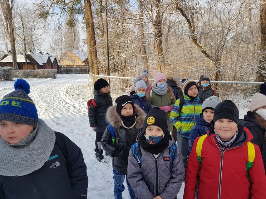 Wycieczka uczniów z PSP nr 1 w Grodkowie.