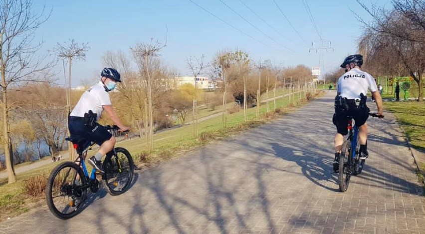 W Koninie można spotkać rowerowe patrole policji