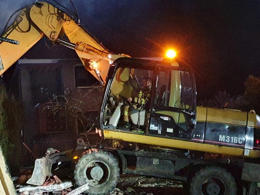 Tragiczny pożar domu w Nędzy. Jedna osoba nie żyje