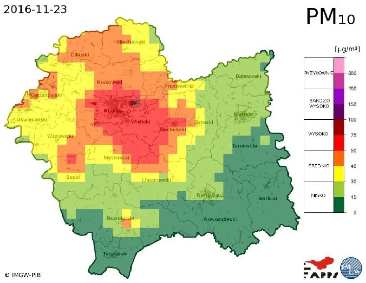 Smog w Krakowie. Fatalna jakość powietrza | Kraków Nasze Miasto