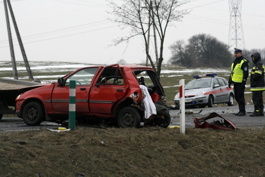 Wypadek w Kawicach, jedna osoba zginęła