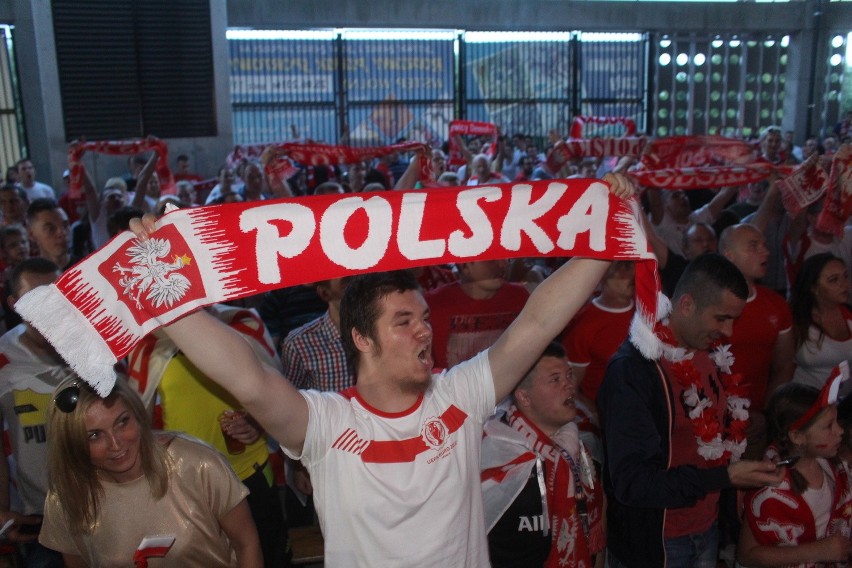 Polska - Niemcy na Euro 2016. Strefa kibica w Zabrzu