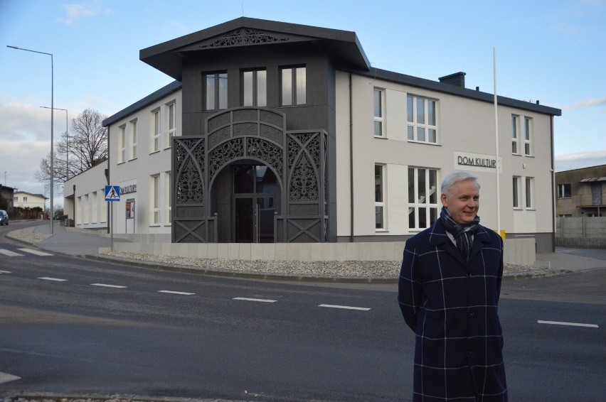 Wyremontowany budynek Domu Kultury w Czersku