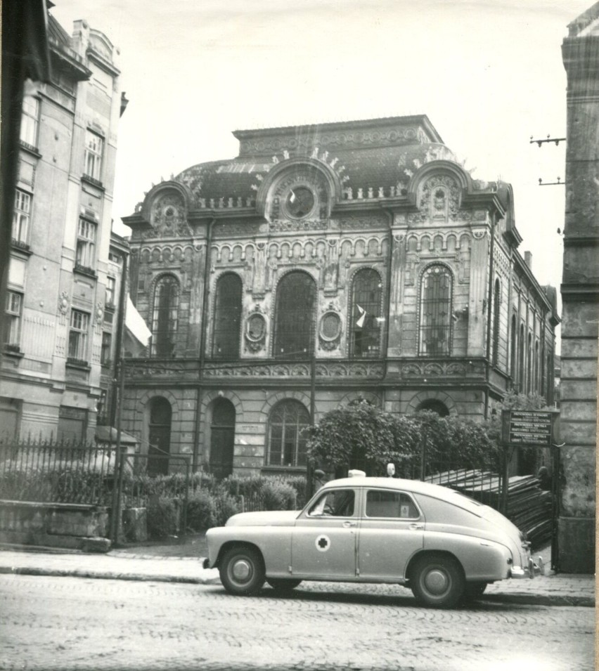 Budynek dawnej Nowej Synagogi w Przemyślu.