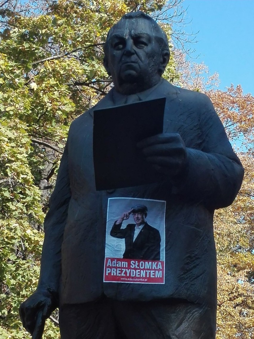 Sprofanowany pomnik gen. Jerzego Ziętka