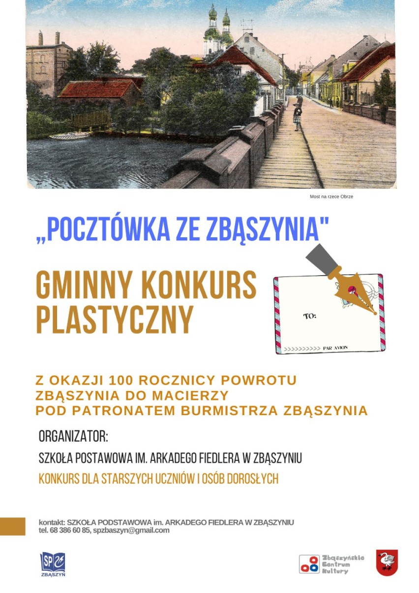 Gminny konkurs plastyczny na kartkę pocztową - REGULAMIN                                             