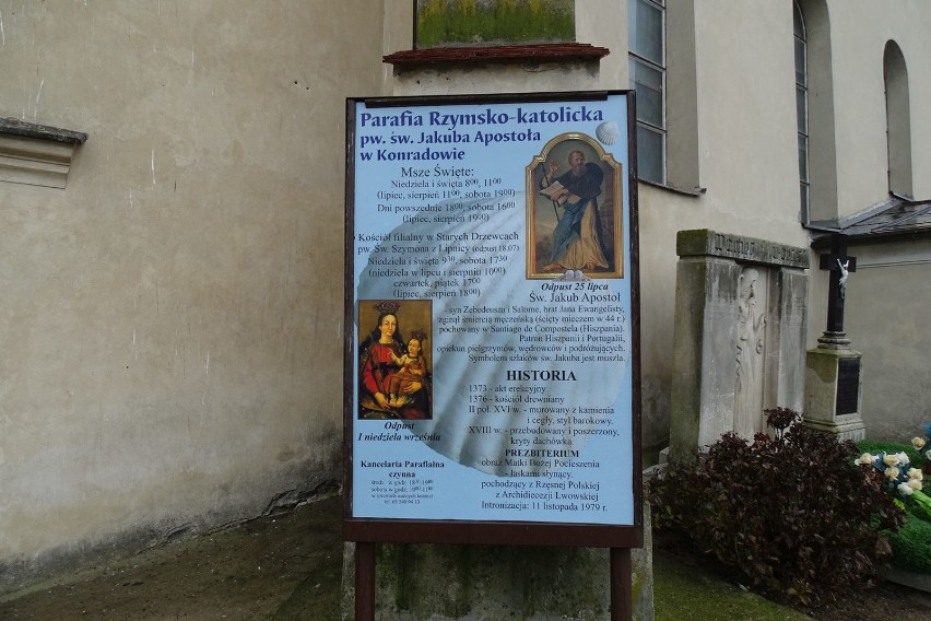 Konradowo kapliczki, kościół św. Jakuba