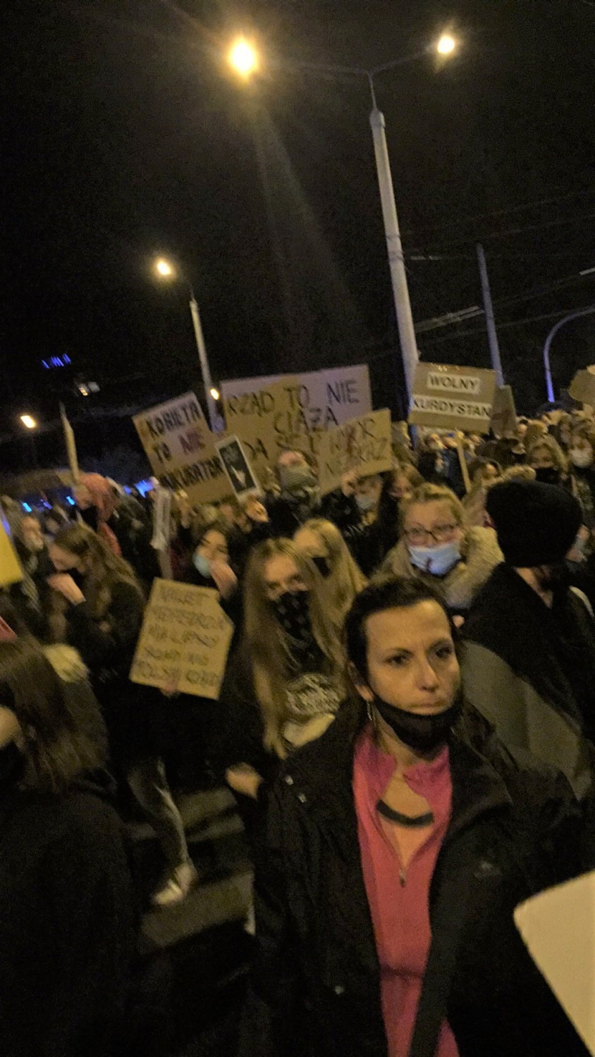 Protesty w sprawie zaostrzenia prawa aborcyjnego 27.10.2020 r. Manifestacje w Trójmieście po decyzji Trybunału Konstytucyjnego