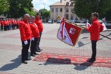 Uroczyste przekazanie sztandaru Klubowi HDK PCK „Strażak" w Łęczycy ZDJĘCIA