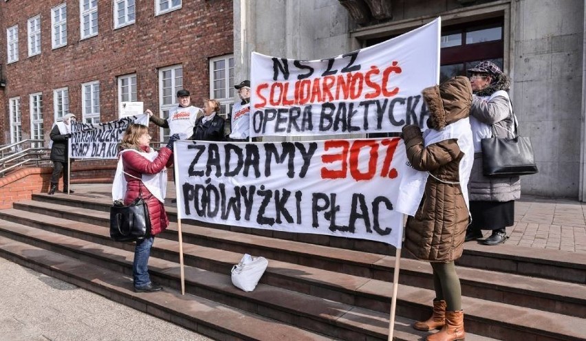 Strajk w Operze Bałtyckiej