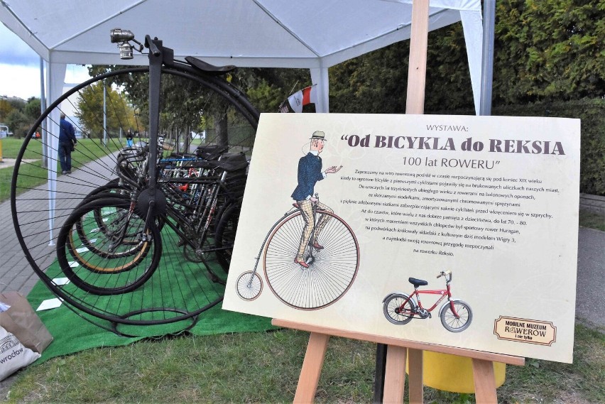Happening rowerowy na os. Rąbin w Inowrocławiu towarzyszył...