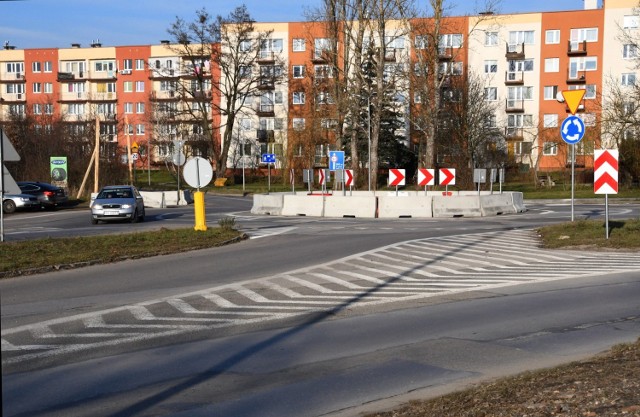 Na skrzyżowaniu ulicy Klonowej i Orkana powstało rondo