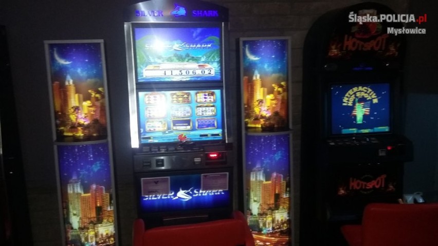 Policjanci z Mysłowic skonfiskowali nielegalne automaty do gry