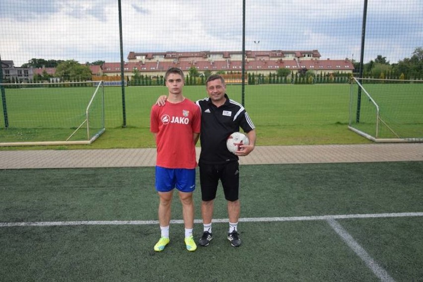 Grzegorz Bryłka i Sebastian Bryłka podczas wspólnego...