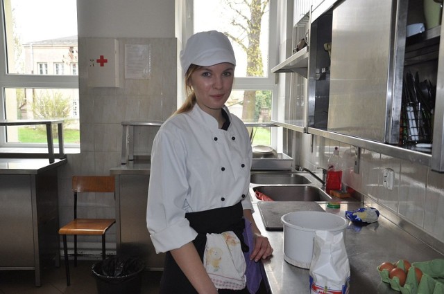 Katarzyna Dąbek przygotowała między innymi racuchy z kaszy gryczanej.
