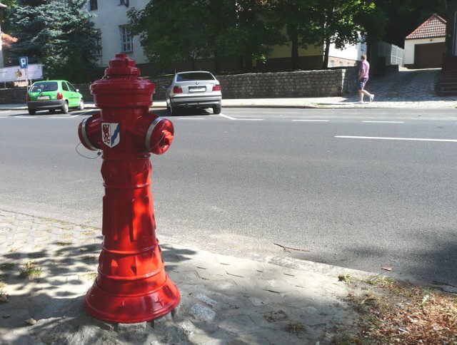 Kolejne takie hydranty, jak ten na ulicy Czarnieckiego, mają się pojawić w przyszłym roku.
