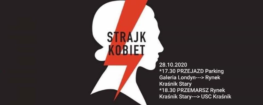 Strajk kobiet w Kraśniku! W środę odbędzie się kolejny "Czarny protest" 