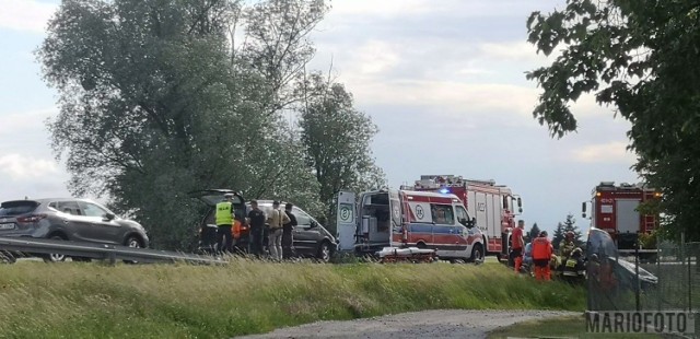 Choć zdarzenie wyglądało bardzo groźnie, poszkodowana kobieta po badaniach opuściła szpital.