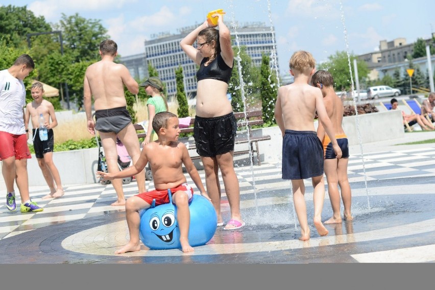 Plaża na MTP w Poznaniu