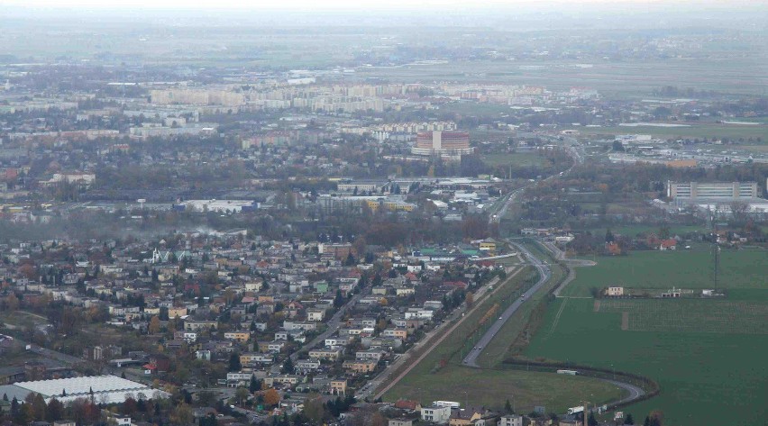 Rajd Samolotowy Południowej Wielkopolski i Kalisz widziany z...