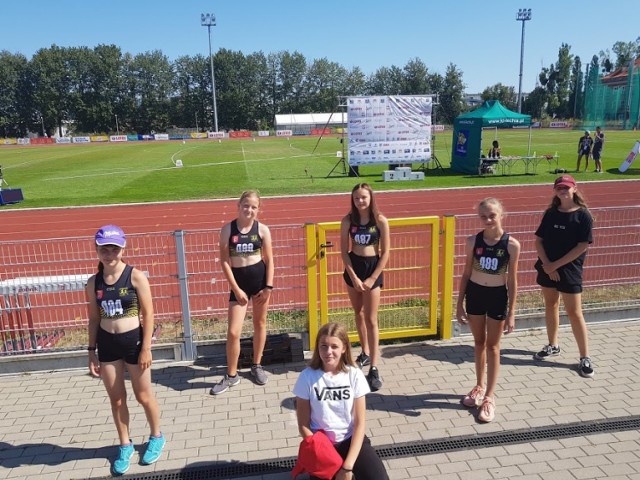 Sztafeta szwedzka Zantyra na gdańskim stadionie