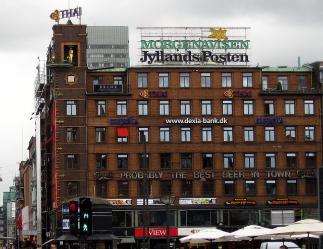 Siedziba redakcji Jyllands-Posten.
