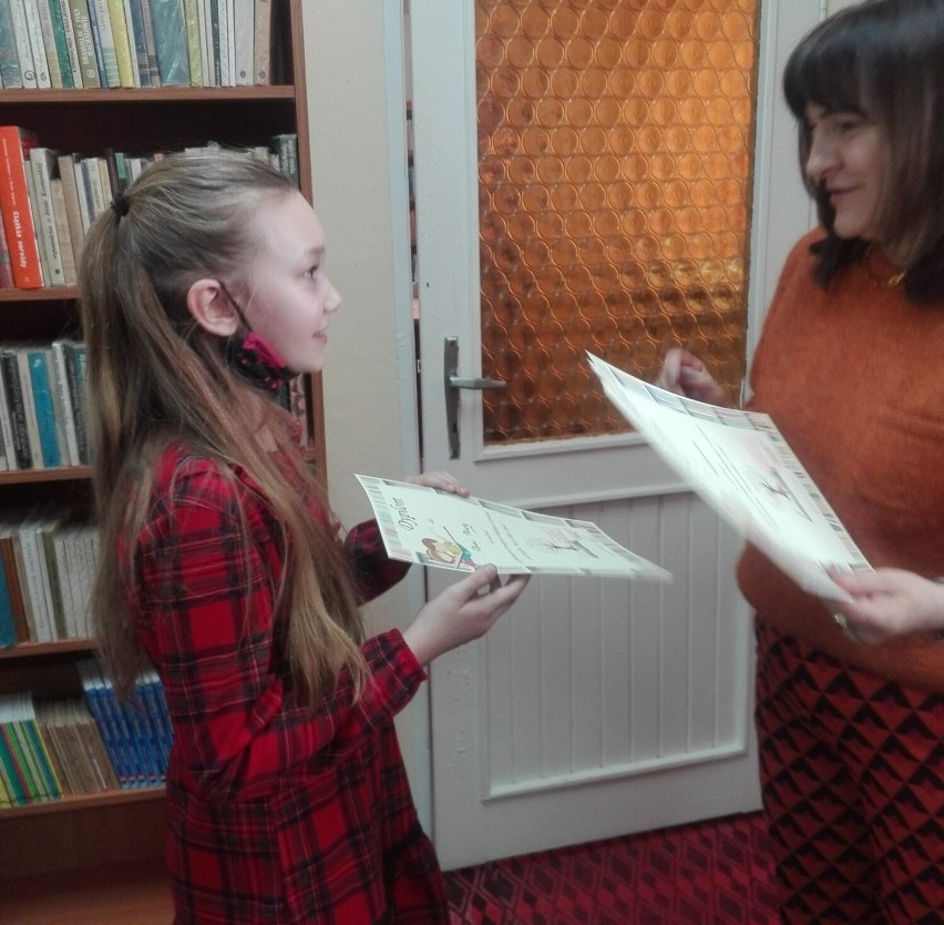 Biblioteka Publiczna Gminy Czermin przeprowadziła eliminacje do Powiatowego Konkursu Pięknego Czytania