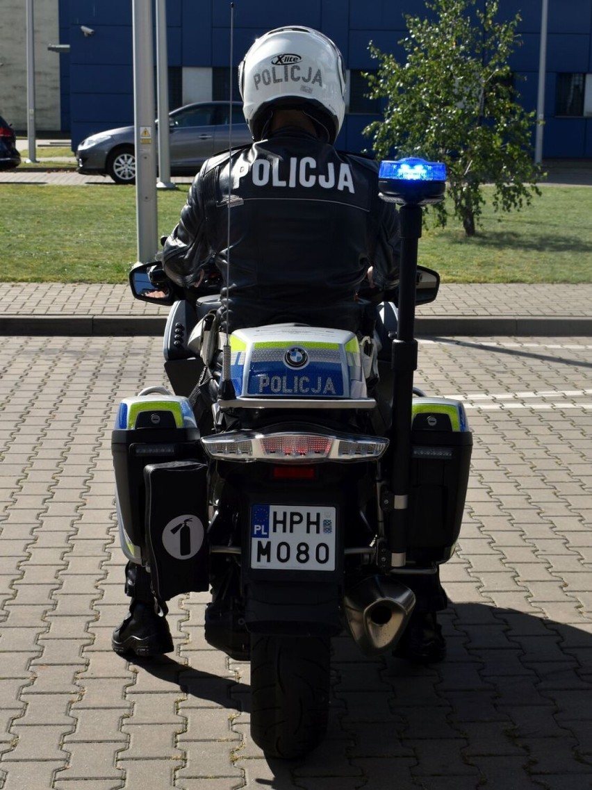 Policja Płock. Drogówka ma nowe motocykle. Zostały współfinansowane ze środków Unii Europejskiej