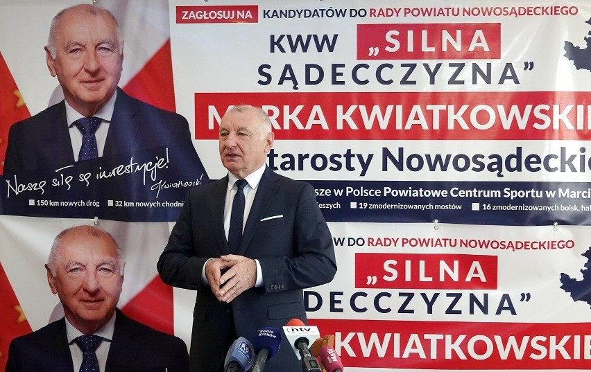 Marek Kwiatkowski to lider KWW "Silna Sądecczyzna". Na...