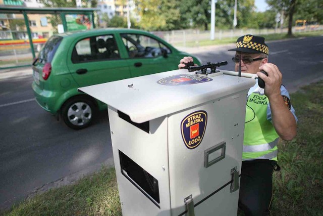 Fotoradar Straży Miejskiej w Łodzi